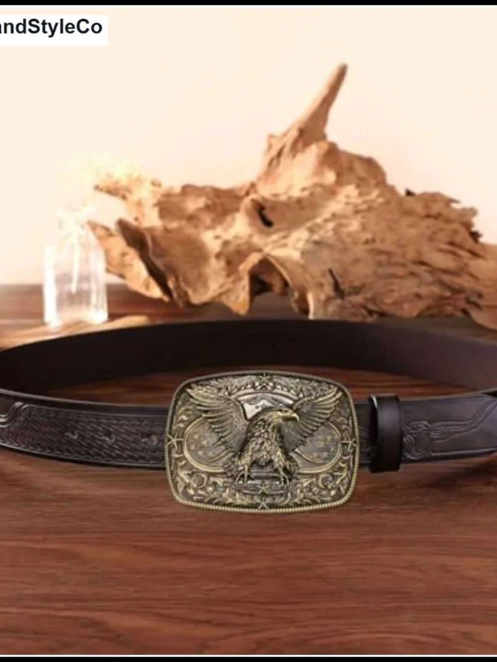 Western Flying Eagle Belt Buckle Vintage Rodeo Cowgirl Cowboy Gift